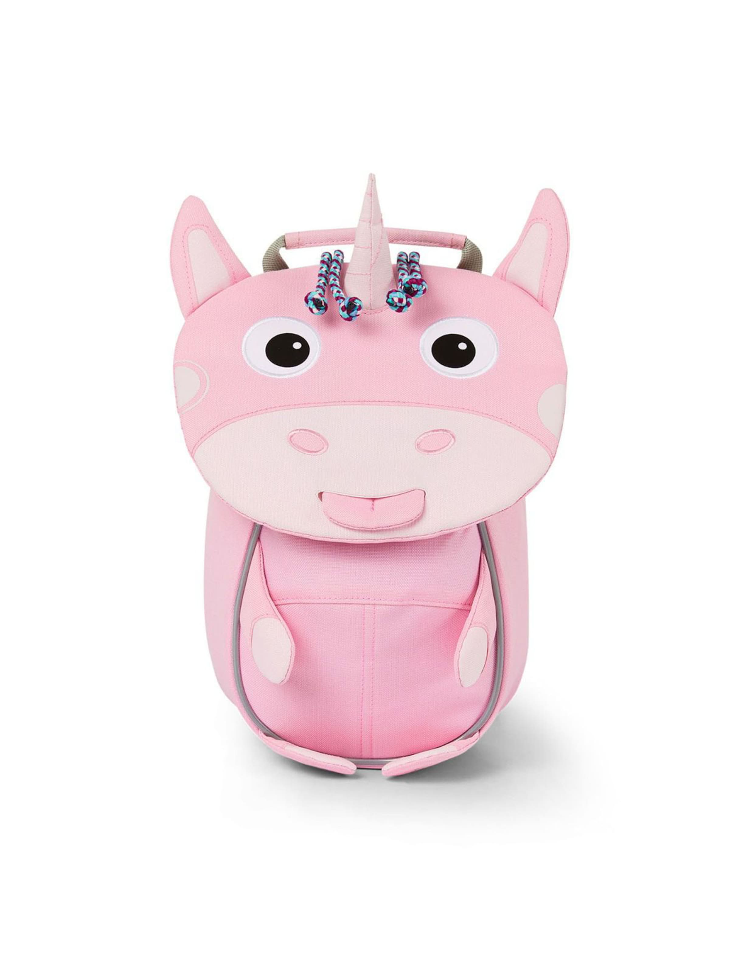 Affenzahn Rucksack 'Kleiner Freund Einhorn'‌‌‌ in Pink: Vorderseite