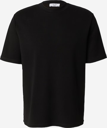 DAN FOX APPAREL - Camiseta en negro: frente