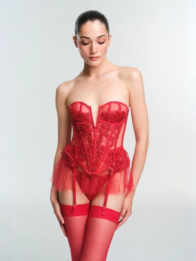Penti Soutien-gorge 'BHs & Bralettes' en 75/B en rouge, Vue avec produit