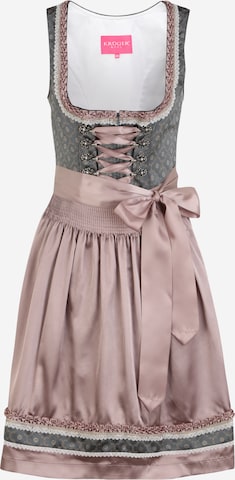 Krüger Dirndl 'Ellen' in Grey: front