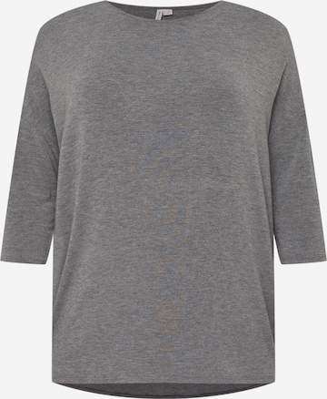 T-shirt 'CARLamour' ONLY Carmakoma en gris : devant