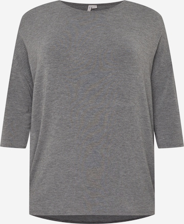 T-shirt 'Lamour' ONLY Carmakoma en gris : devant