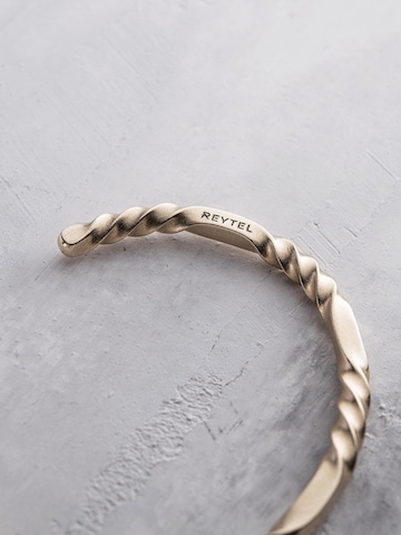 Braccialetto 'TIME LOOP' di REYTEL in oro