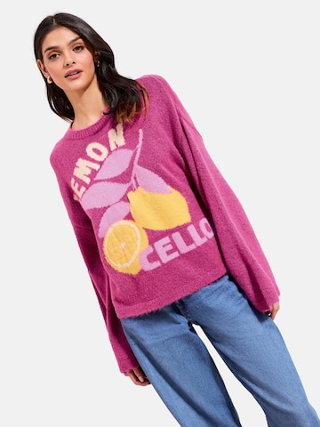 Friends Like These Svetr – pink: přední strana