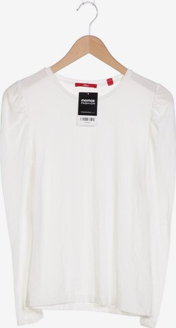 s.Oliver Langarmshirt S in Weiß: predná strana