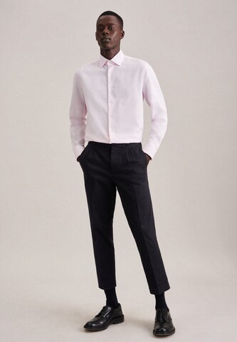 SEIDENSTICKER Slim fit Business Shirt 'Shaped' in Pink