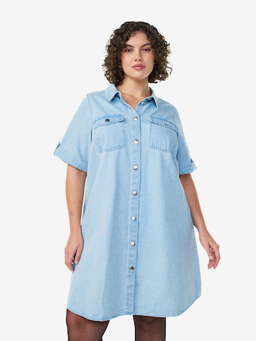 mėlyna Zizzi Palaidinės tipo suknelė 'Vami': priekis