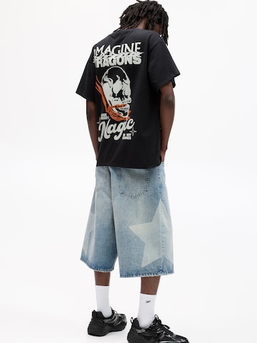 T-Shirt 'IMAGINE DRAGONS' Pull&Bear en gris
