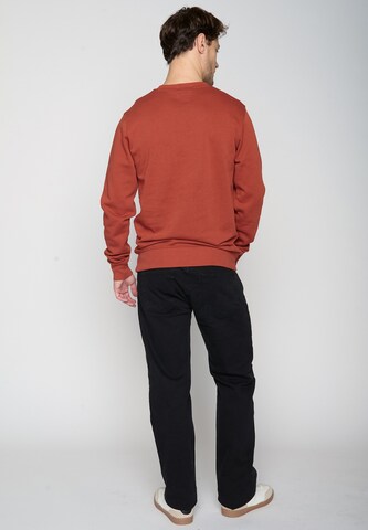 GREENBOMB Sweatshirt 'Wild Basic' in Rood