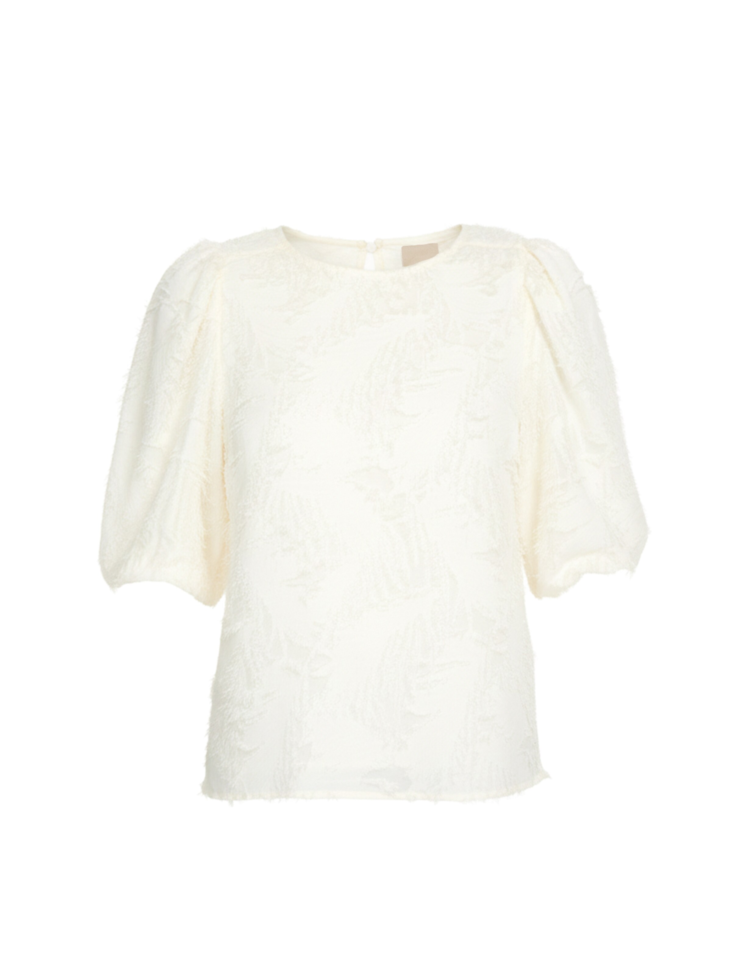 Top 'Kylin' di Peppercorn in bianco: frontale