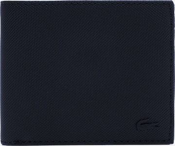LACOSTE Wallet 'Money Pieces' in Blue: front