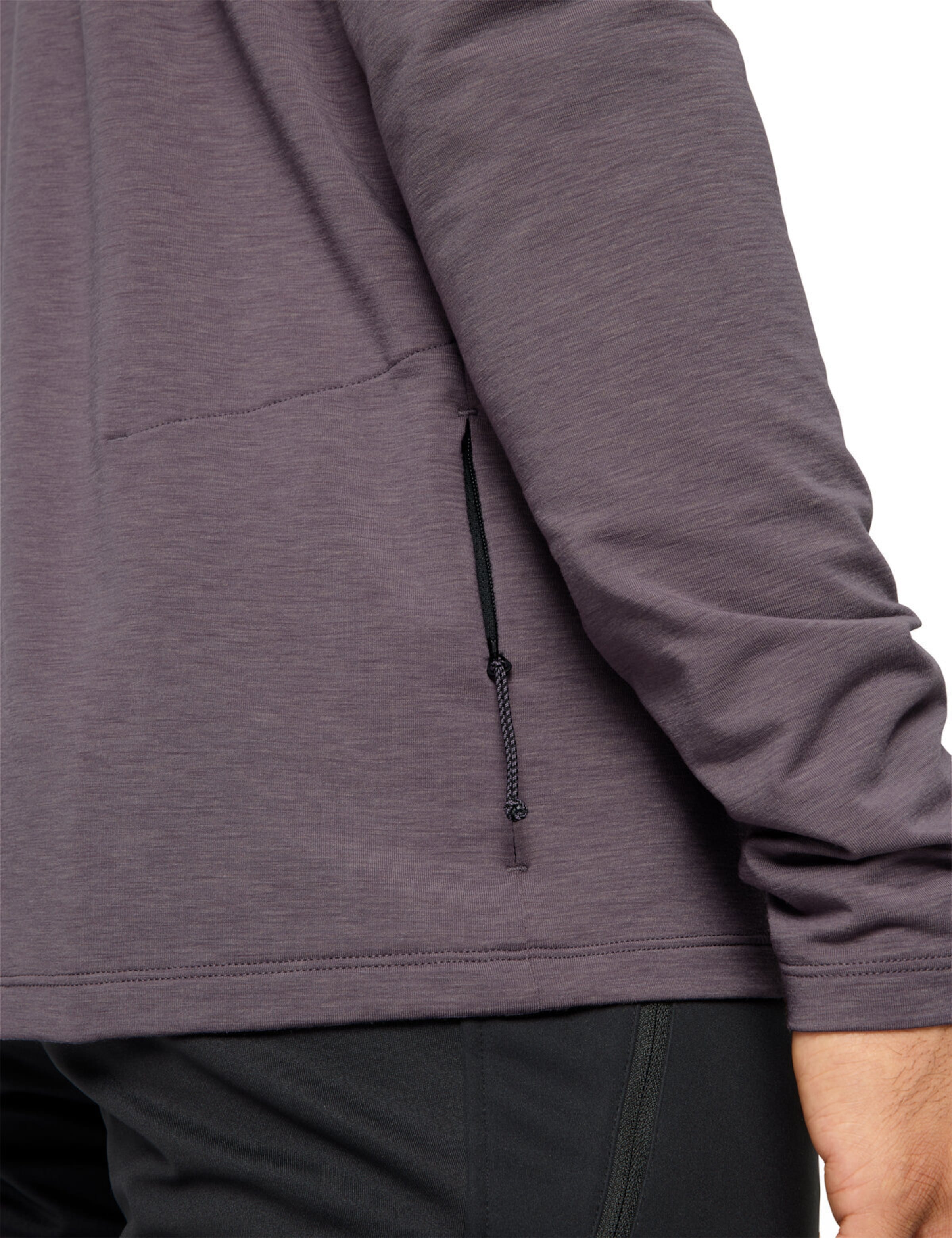 VAUDE Gebreid sportvest 'Wintry' in Lila