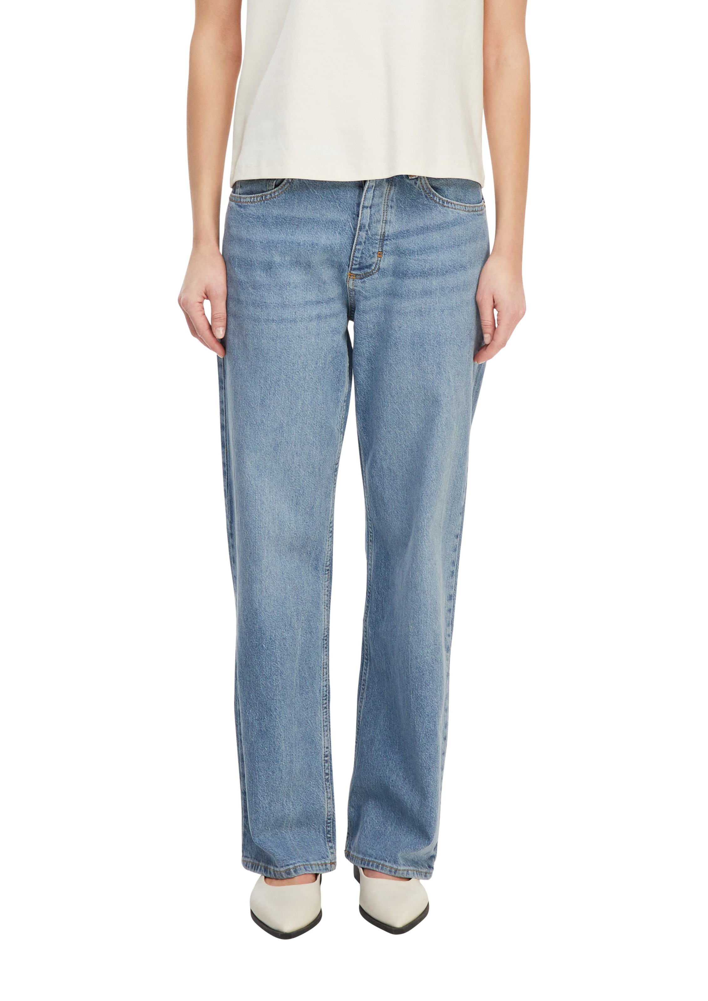 COMMA Regular Jeans in Blue