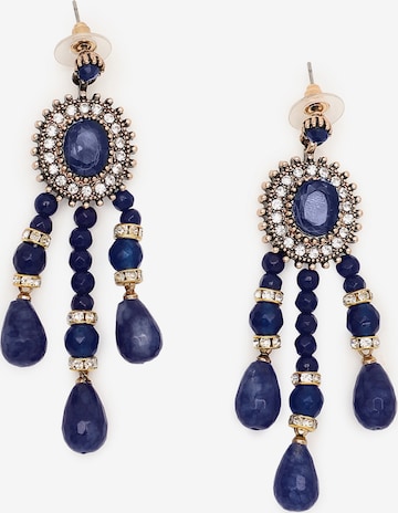 Cercei de la SOHI pe albastru: față