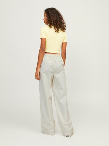 JJXX Wide leg Trousers 'CALI' in Beige