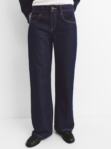 Pull&Bear Szabványos Farmer - kék: elől