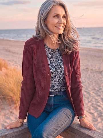 Cardigan Goldner en rouge