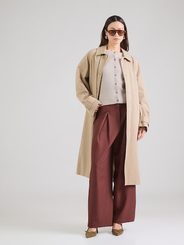 Calvin Klein Πλεκτή ζακέτα σε καφέ