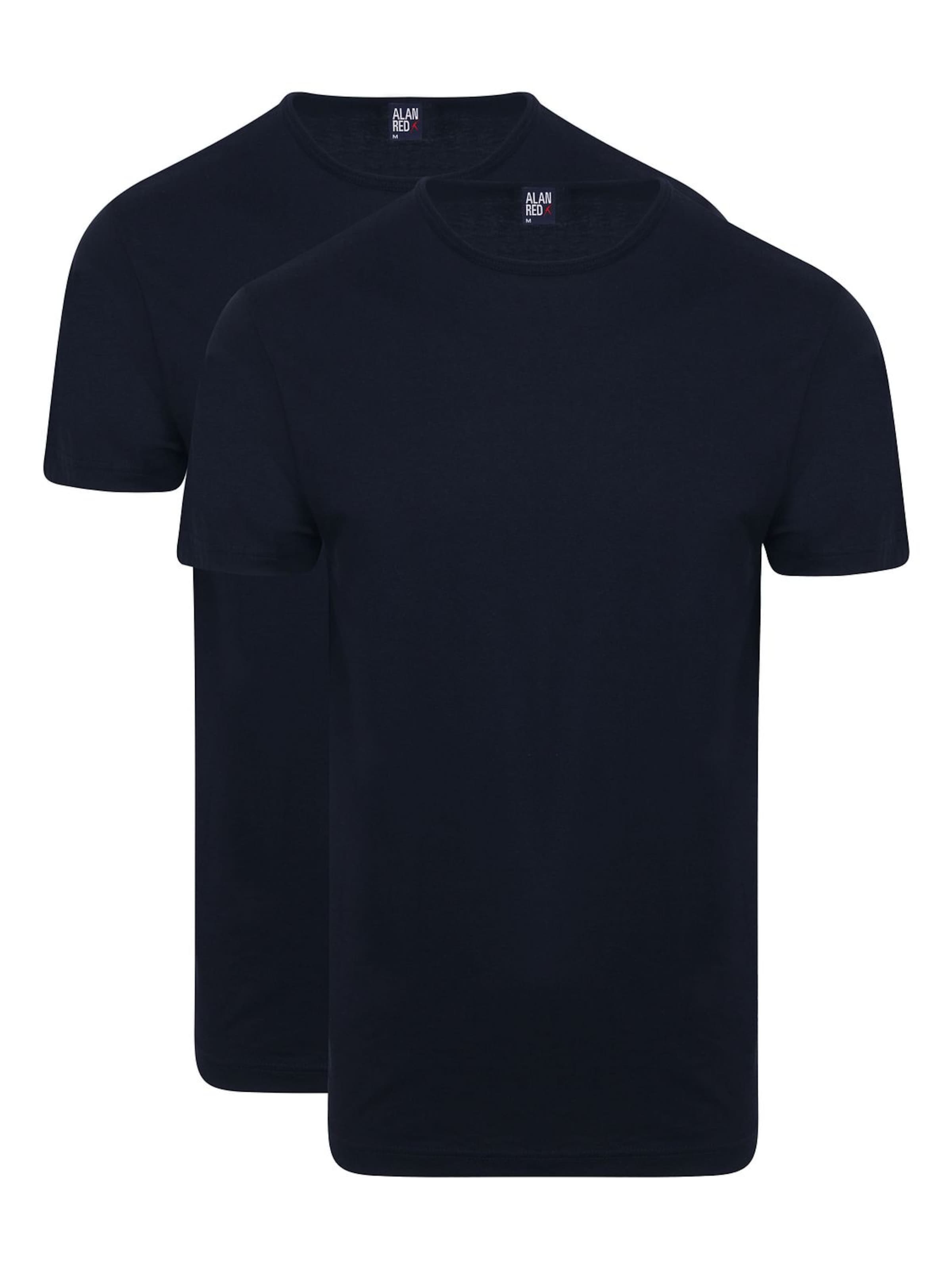 alan red Shirt 'Derby' in Blauw: voorkant