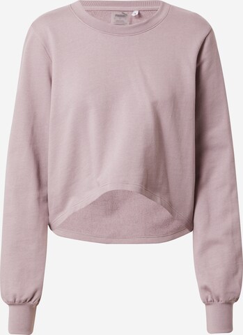 PUMA Sportsweatshirt 'EXHALE' in Pink: predná strana