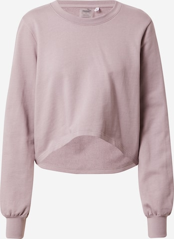 PUMA Athletic Sweatshirt 'EXHALE' in Pink: front