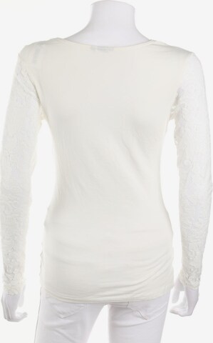 UNBEKANNT Longsleeve-Shirt S in Weiß