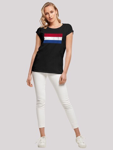 T-shirt 'Netherlands' F4NT4STIC en noir