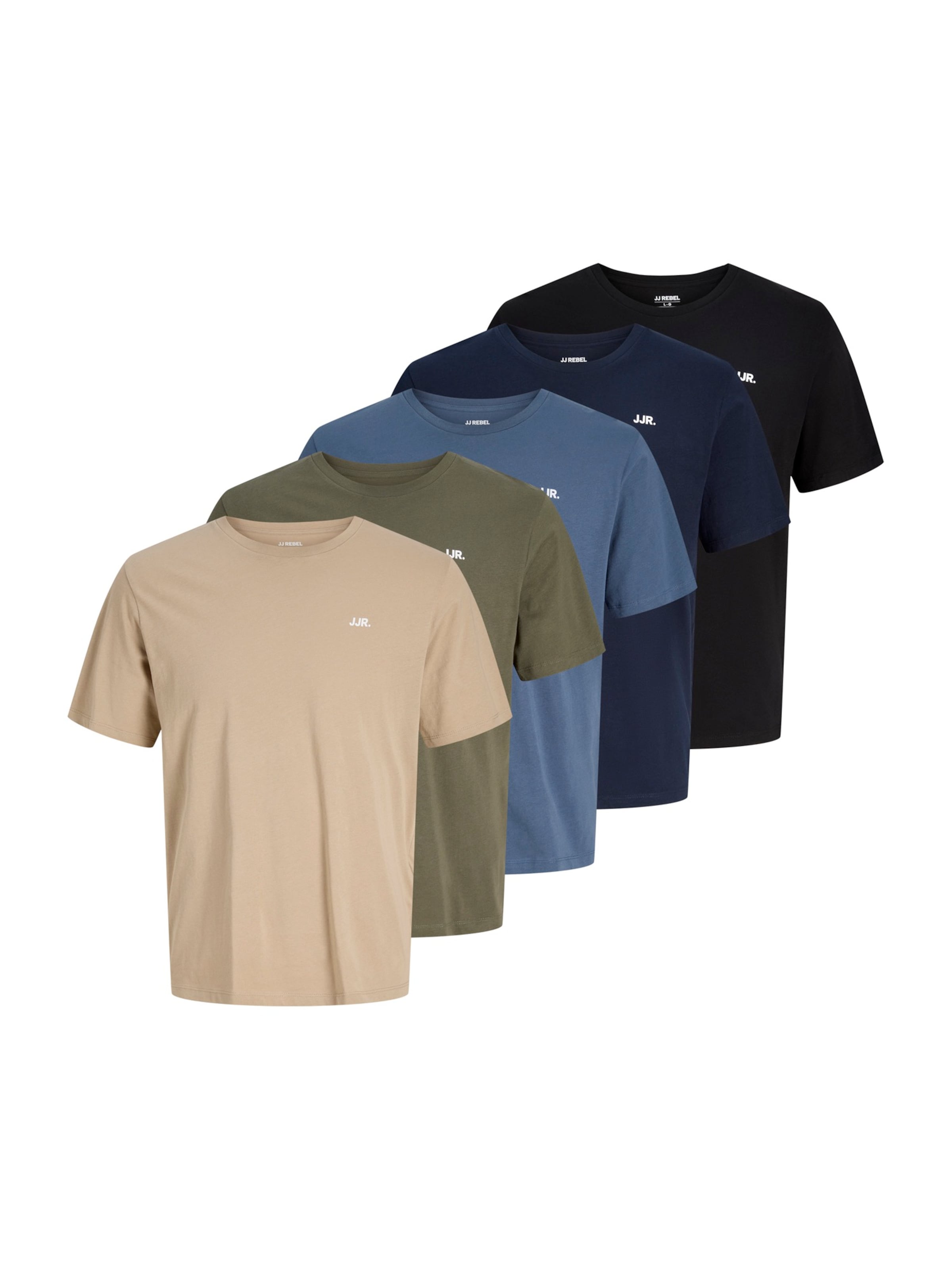 JJ Rebel Shirt 'JREBREBEL' in Blue: front