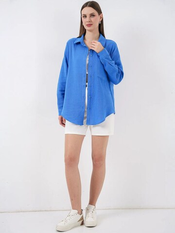 Chemisier Bigdart en bleu