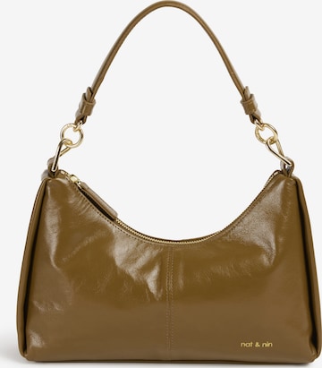 Nat&Nin Käsilaukku 'Rejina' värissä ruskea: etupuoli