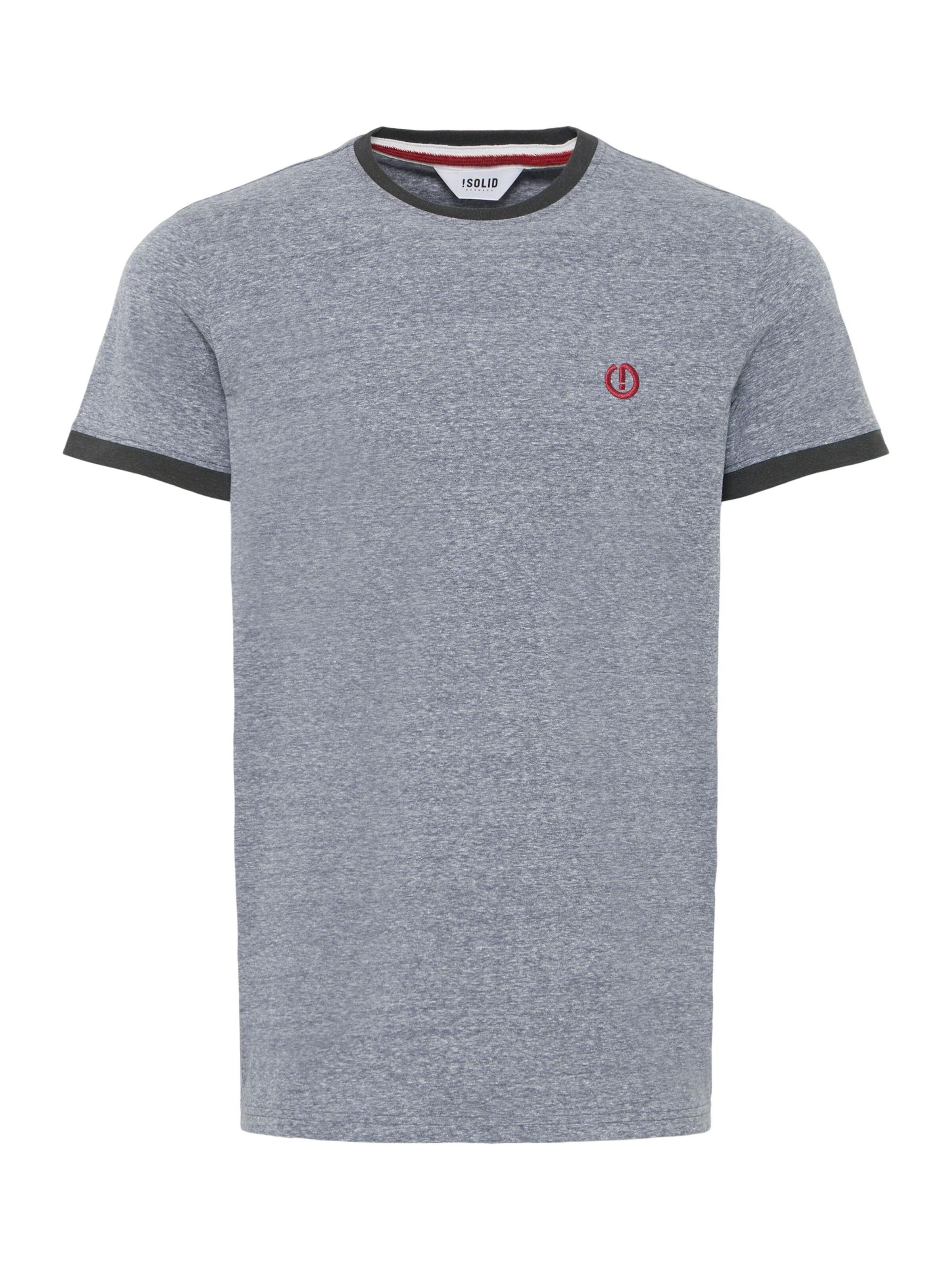 !Solid Shirt 'Benn' in Blauw: voorkant