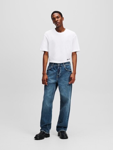 Loosefit Jeans di KARL LAGERFELD JEANS in blu: frontale