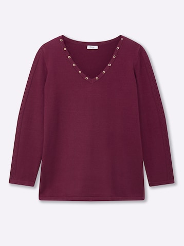 SHEEGO Tröja i röd