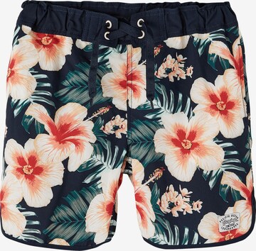 Shorts de bain 'ZANDER' NAME IT en orange : devant