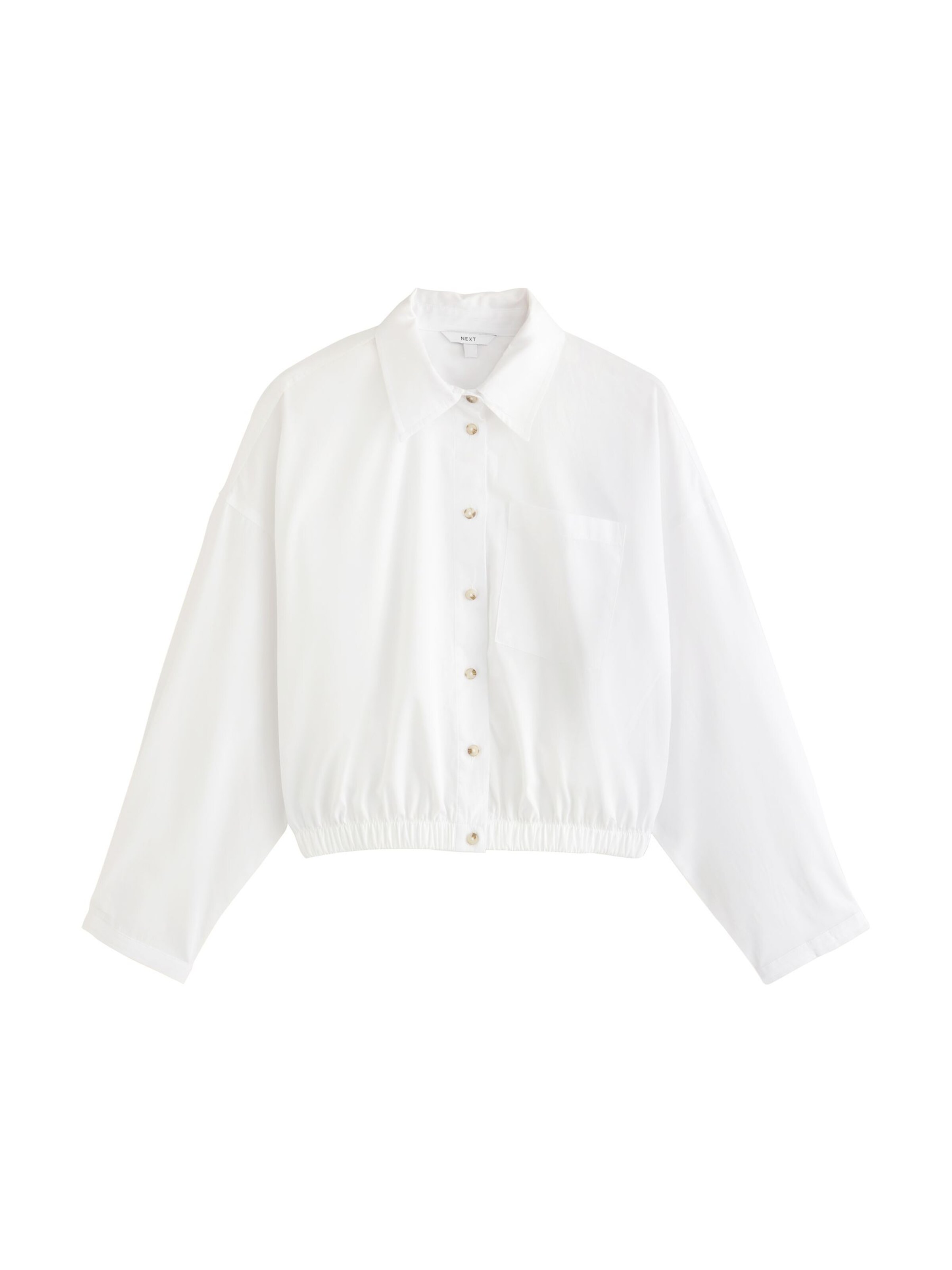 Next Bluse in S-M in weiß, Produktansicht