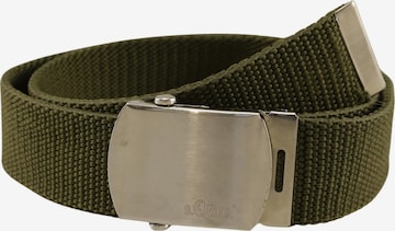 s.Oliver Gürtel One Size in Grün: Vorderseite