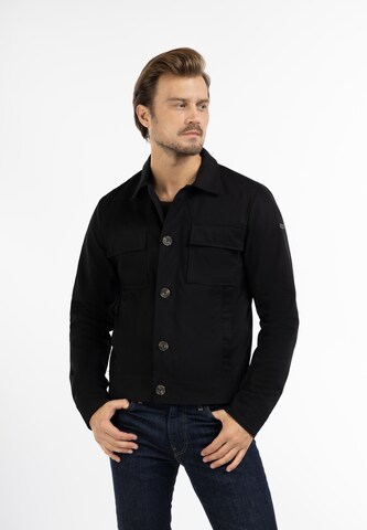 DreiMaster Vintage Between-Season Jacket in Black: front