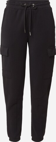 TIMEZONE - Tapered Pantalón 'Rakima' en negro: frente