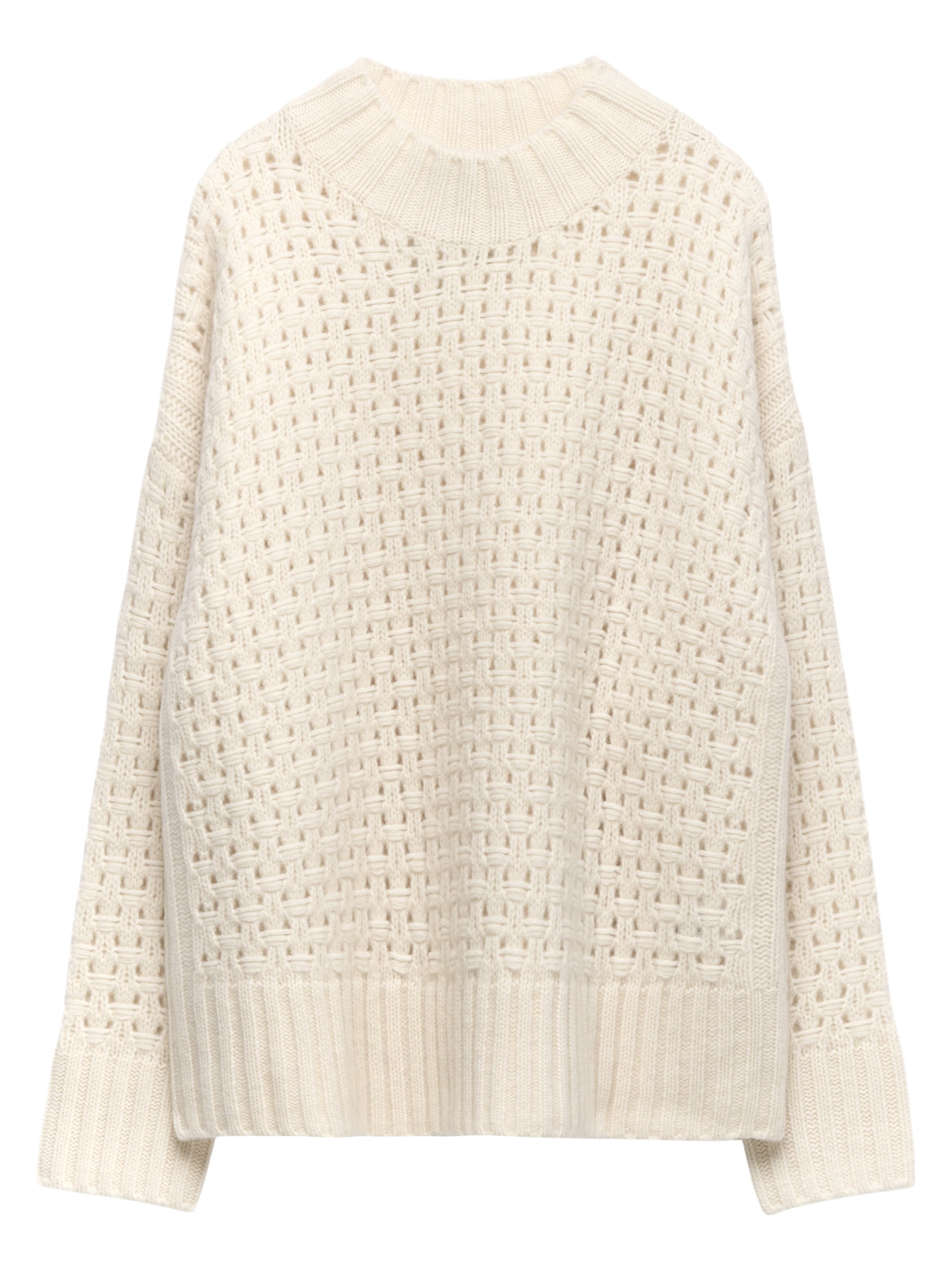 Adolfo Dominguez Пуловер в бежово: отпред