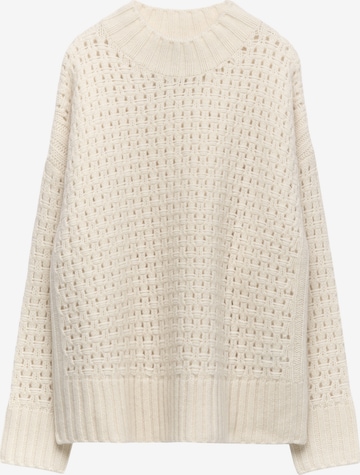 Pulover de la Adolfo Dominguez pe bej: față