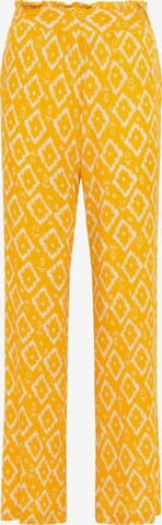 IZIA Pants in Yellow: front