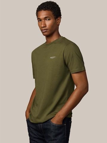 Coupe regular T-Shirt 'Heritage Ess' Hackett London en vert