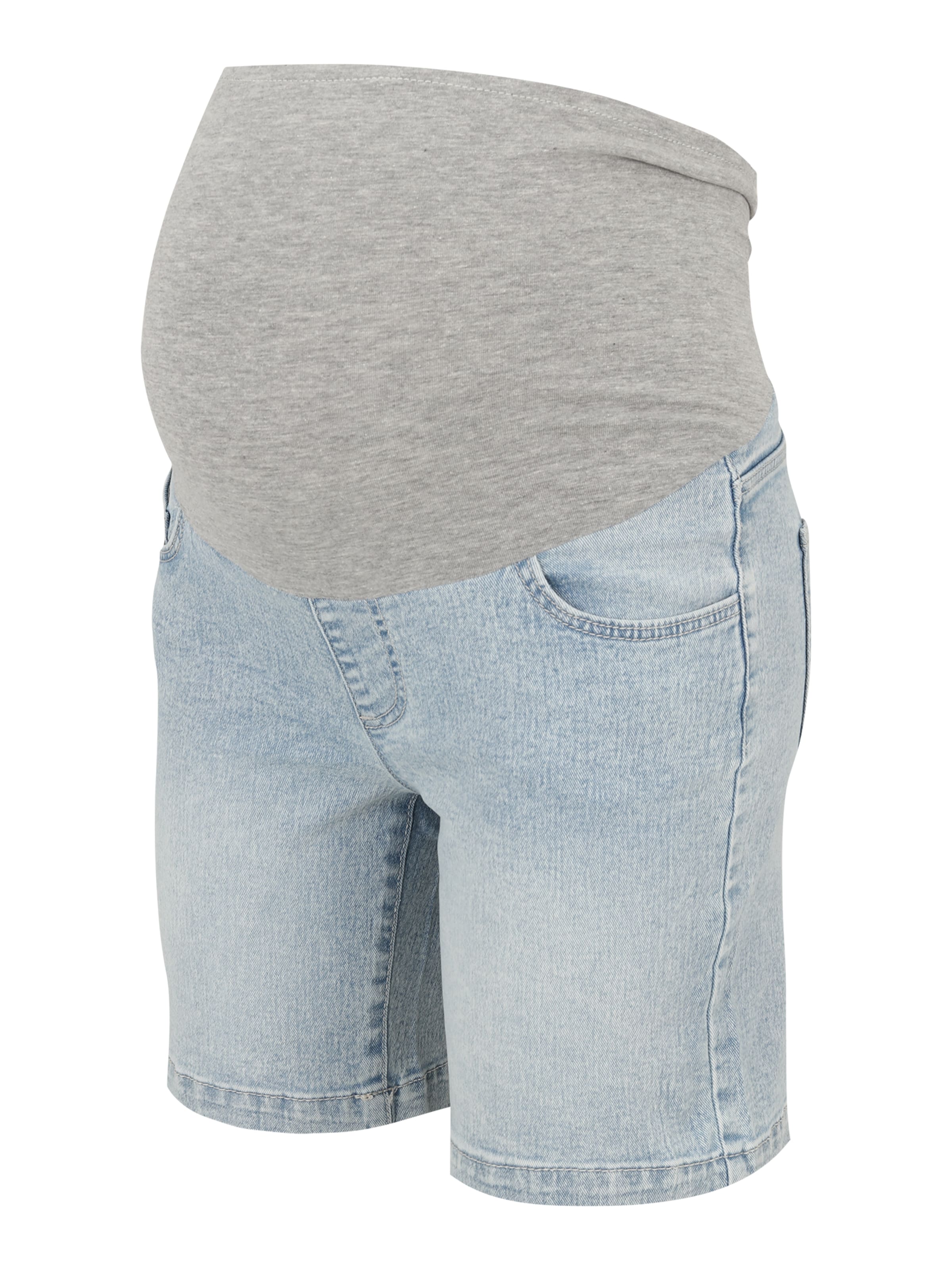 MAMALICIOUS Liibuv Teksapüksid 'MLOslo', värv sinine: eest vaates