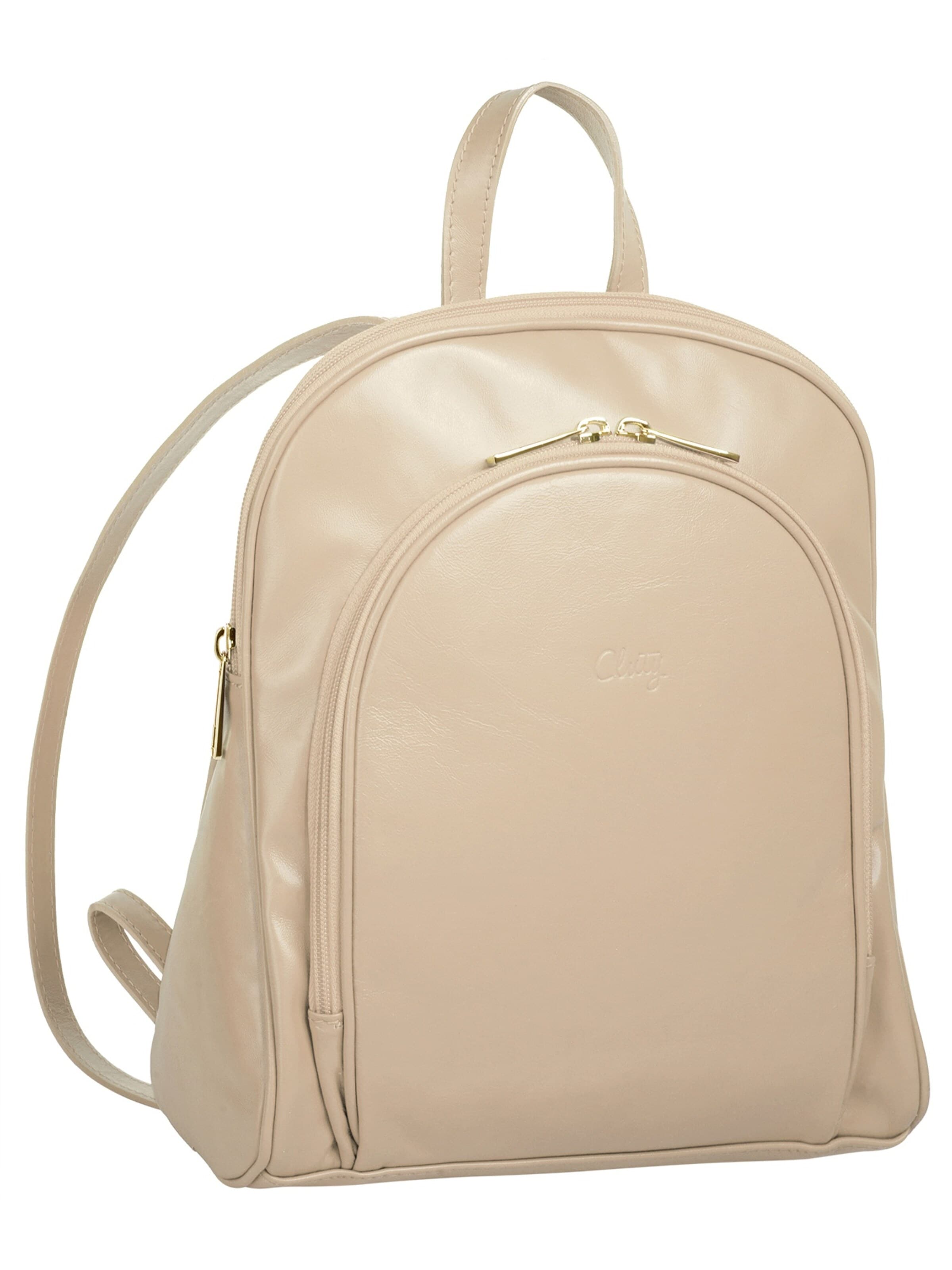Cluty Backpack in Beige