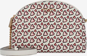 Trousses de toilette 'Morgan Fancy Hearts' Kate Spade en blanc : devant