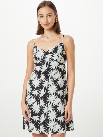 Trendyol - Vestido de verano en negro: frente