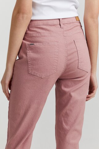 Oxmo Slim fit Pants 'Pam' in Pink