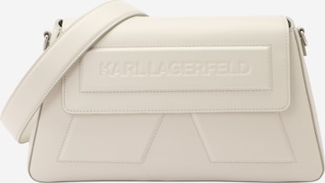 Sac bandoulière 'Ikon' Karl Lagerfeld en gris : devant