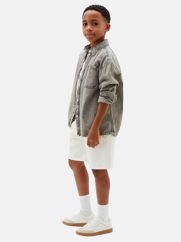 Calvin Klein Kids - Ajuste regular Camisa 'DENIM SHIRT' en gris