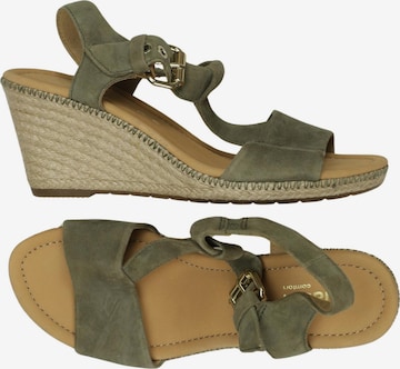 GABOR Sandalen 41,5 in Grün: Vorderseite